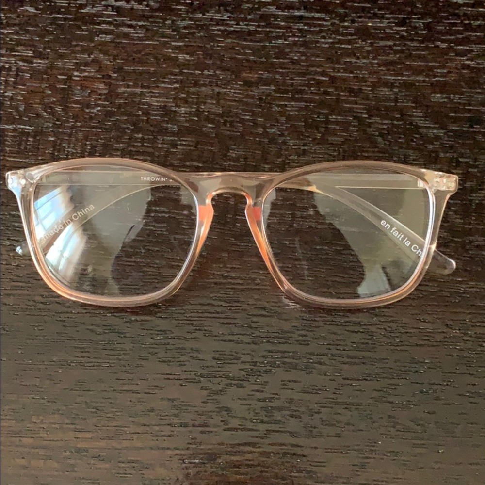 Urban Outfitters clear Glass Frame